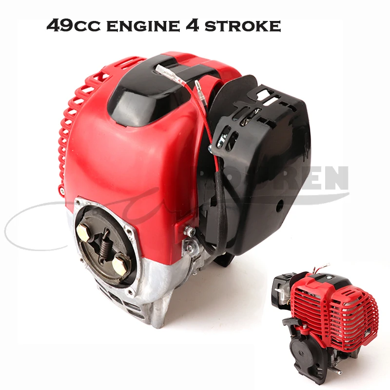 

49CC engine 4-stroke mini is suitable for off-road motorcycle ATV pull start lawn mower