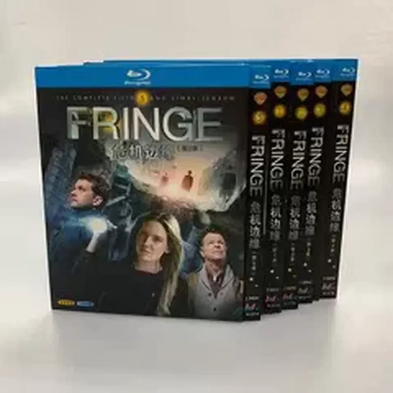 BD Blu-ray American Drama Edge of Crisis Seasons 1-5 Official Version with Chinese Subtitles 20-Disc Box