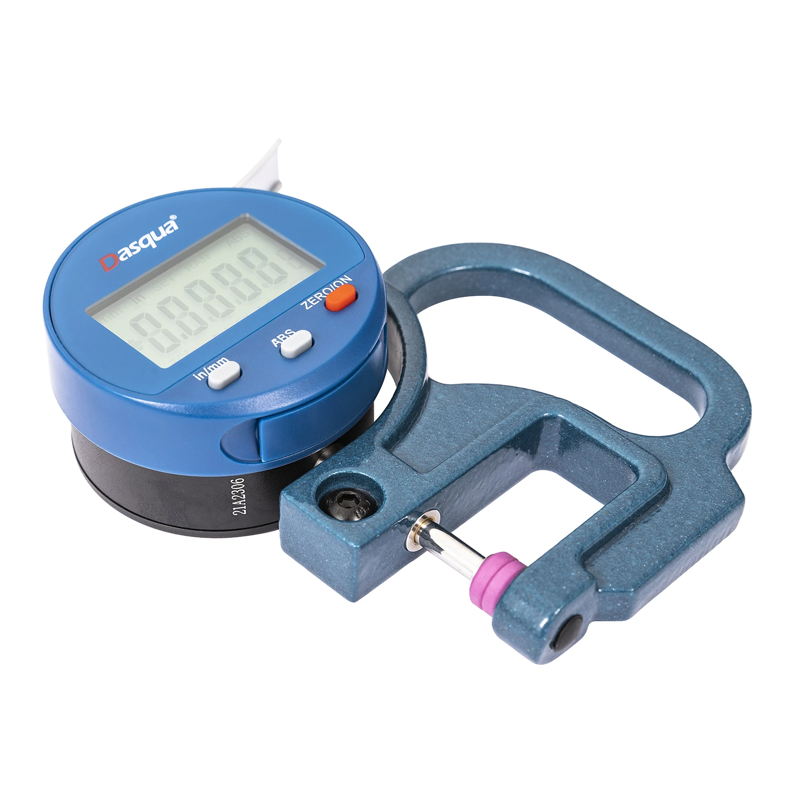 Dasqua Medidor de Espessura Digital de Alta Precisão 0-10mm Resolução 0.01 Espessura Eletrônica Calibrador De Espesor
