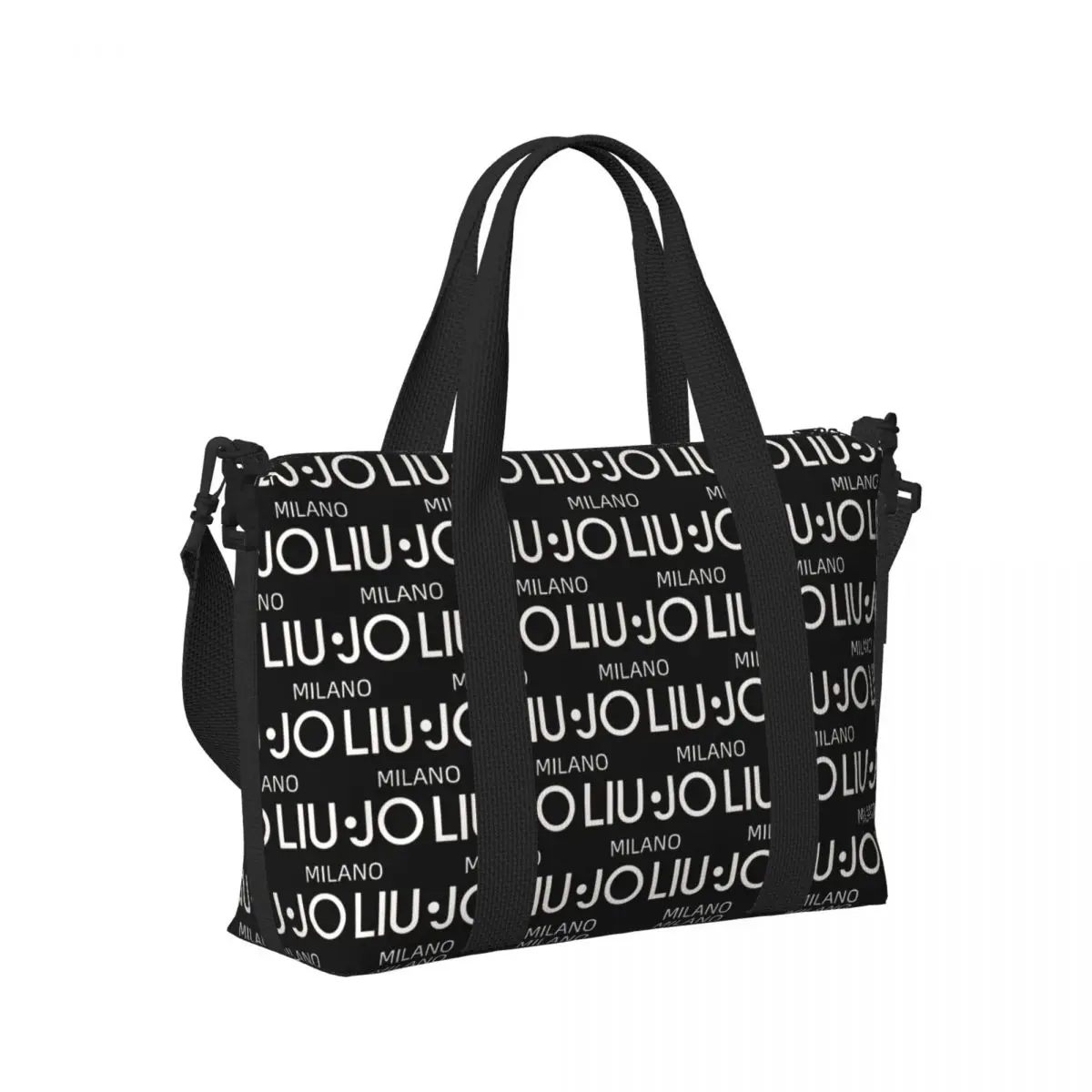 Custom Fashion Brand Liu Jo Beach Tote Bag for Women Extra Large Gym Carry On Travel Shopping Bags