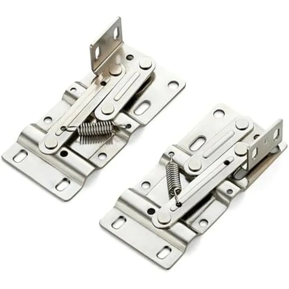 

Long Lasting Flip Out Tray Hinges Stronger Load-bearing Thick 45 Degree Pivot Hinges Door Connector Heavy Duty Sink Hinges
