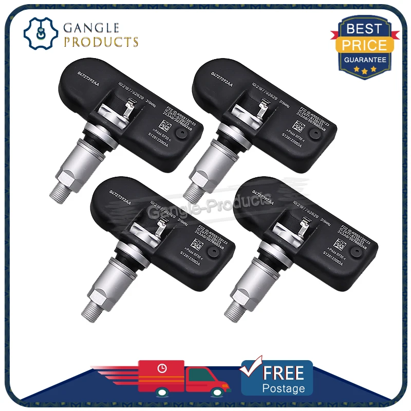 4pcs 04727392AA Tire Pressure Sensor  For 2004-2005 CHRYSLER TOWN&COUNTRY PACIFICA DODGE GRAND CARAVAN 315MHz