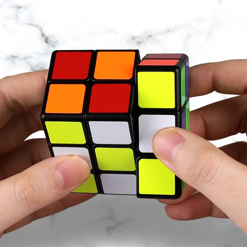 QiYi 223 233 Cubo mágico de velocidad sin pegatinas Qiyi profesional 2x2x3 Cubo Fidget juguetes Qiyi 2x3x3 Cubo mágico rompecabezas