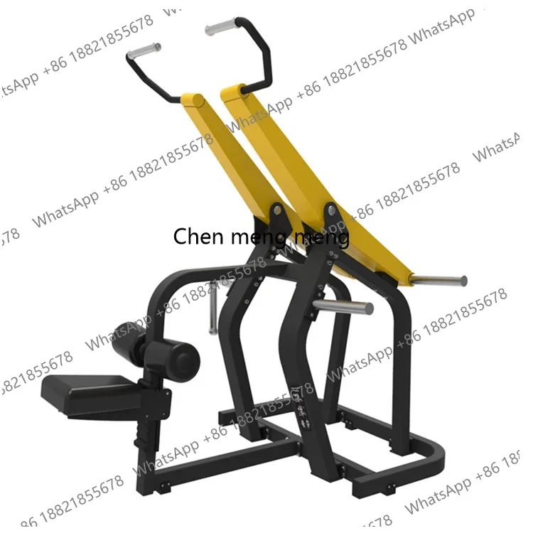 A49 Gym Equipment  Strength Lat Pulldown Machine for Weight Plates Load