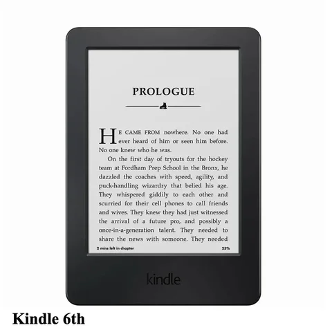 Original Kindle 6th 8th Used  Ebook E Book Eink E-ink Reader Touch Wifi Ereader No Light Better Than Kobo E-readered