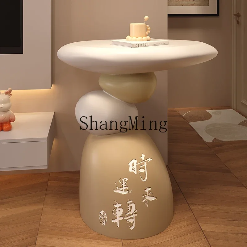 CL times come and go, living room floor ornament, cream wind TV cabinet, sofa side coffee table, home storage decoration