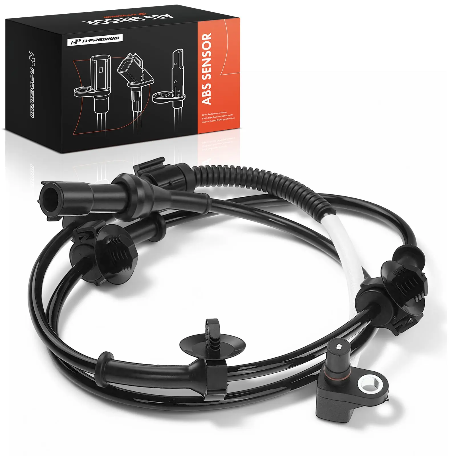 A-Premium Front Side ABS Wheel Speed Sensor for Ford Explorer 1995-2001 Ranger 2000-2009 Mazda B3000 2001-2002 B4000 2001-2009