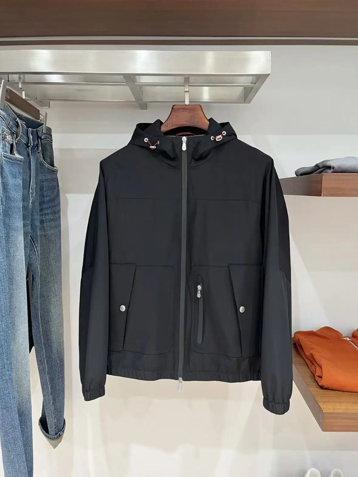 

BC Hooded Solid Men's Casual Jacket