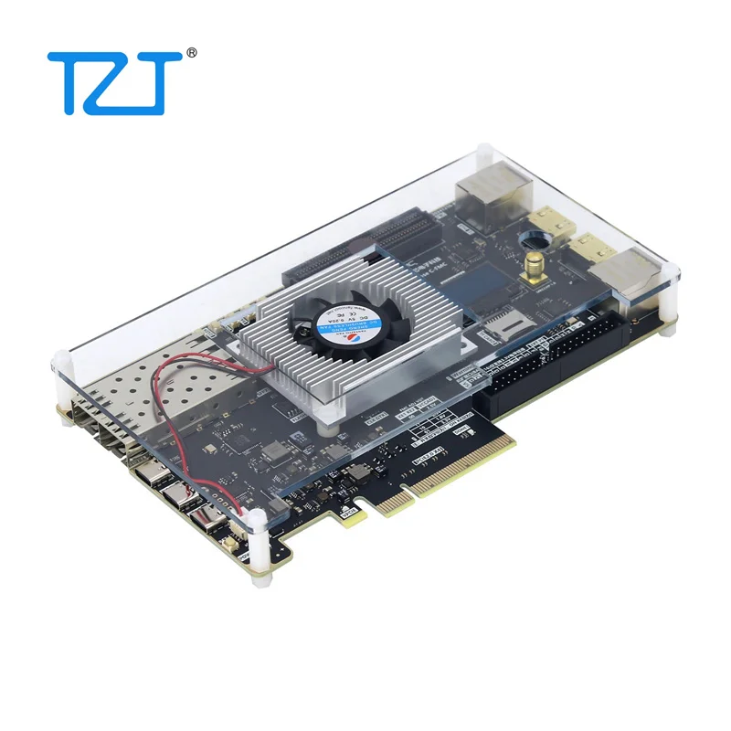 TZT XC7K325T Kintex 7 Base Development Board FPGA Development Board Onboard 0.96-inch OLED for Xilinx