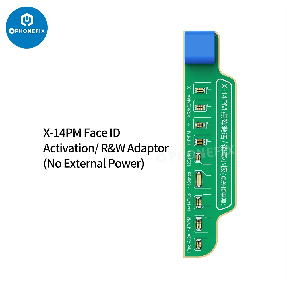 2023 Newest JCID JC Non-removal Face ID Repair FPC Flex Cable for iPhone X-14 Pro Max Dot Projector Read Write Without Soldering