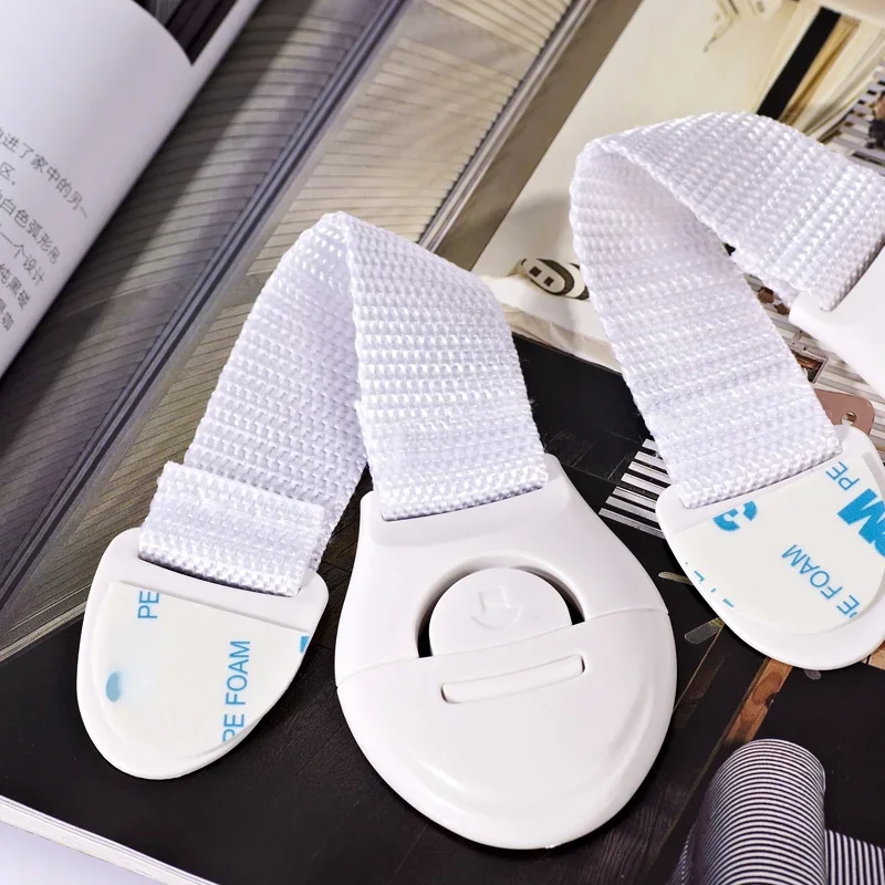 

Child Safety Cabinet Lock Kids Security Protection Drawer Door Cabinet Lock Plastic Protection Baby Safety Door Lock