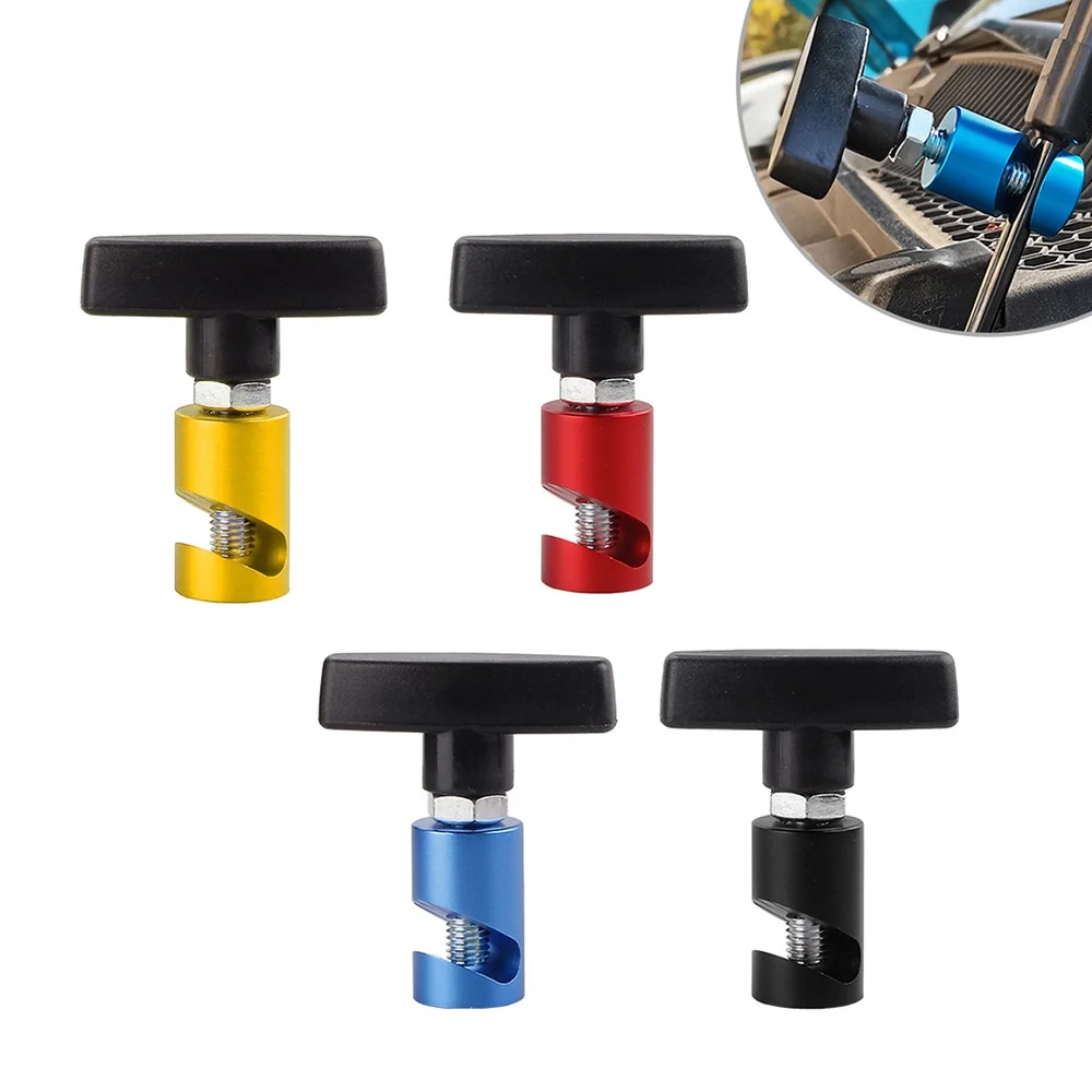 Car Hood Holder Universal Anti Slip Clamp Gas Strut Safety Fixing Tool Hood Air Pressure Engine Cover Lifting Support Rod Tool