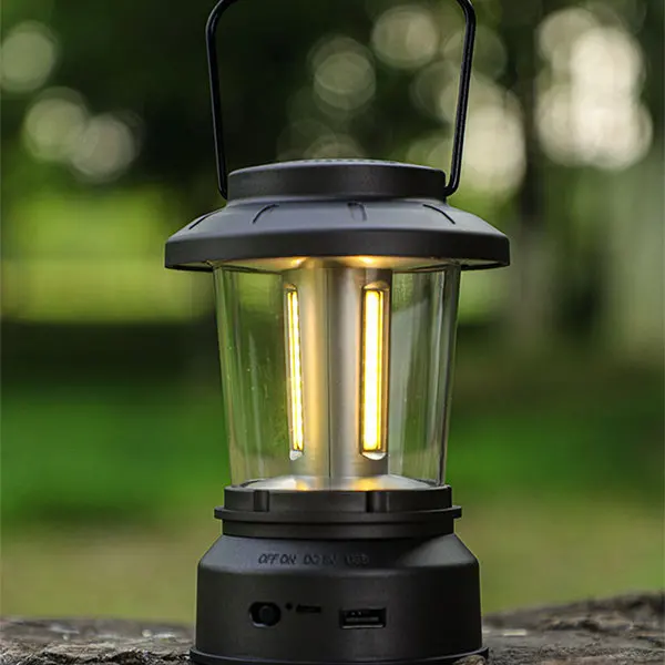 Camping Light with Handle High Brightness Low Power Consumption Illumination Bluetooth-compatible Speaker Tent Light