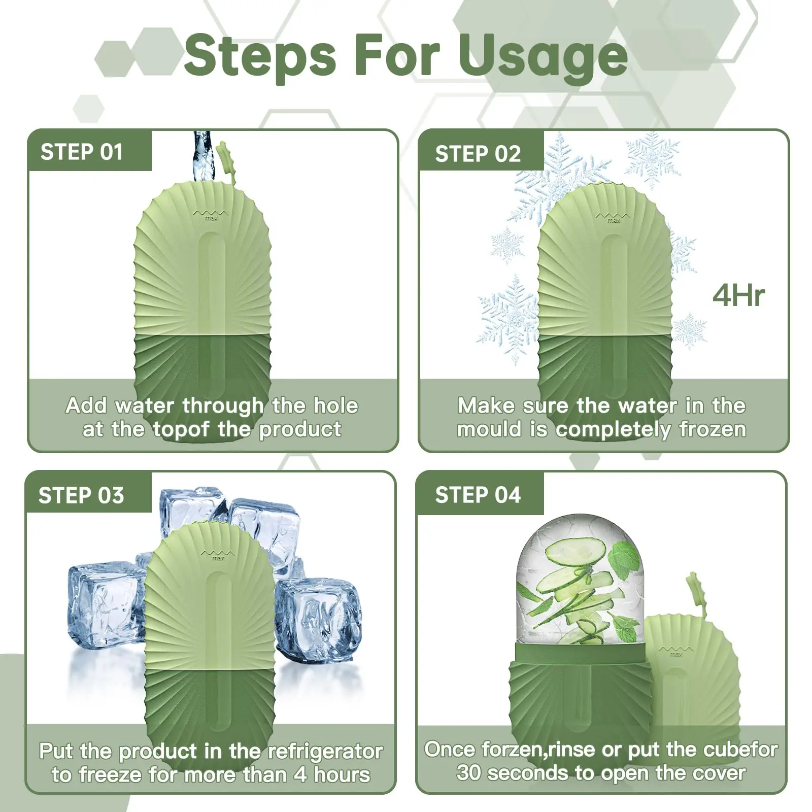 1/2/3 Uds rodillo de hielo para el cuidado de la piel Facial juego de rodillos de hielo, rodillo Facial GuaSha FaceTool Set, rodillo de masaje Facial contorno de elevación