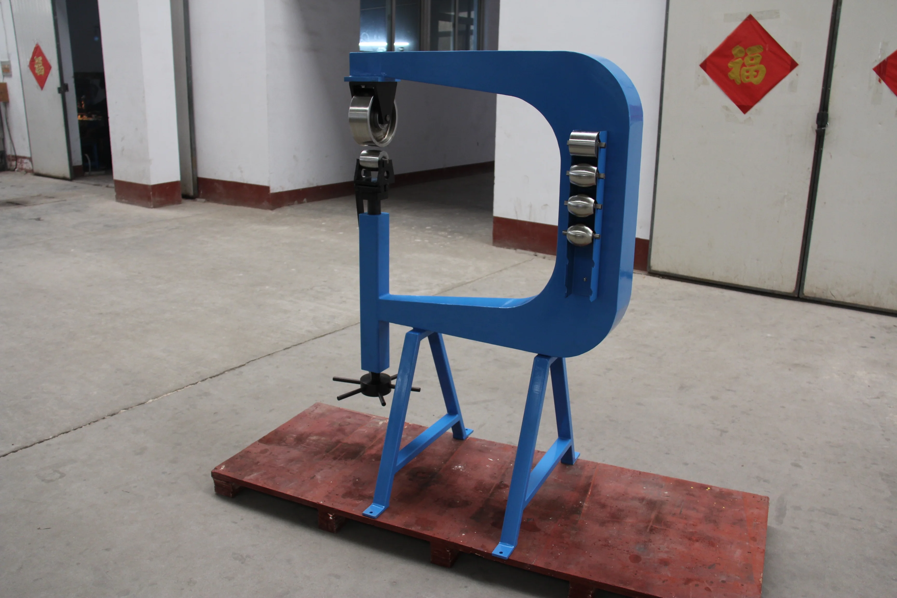 TTMC English Wheel F1.5X700, Heavy Duty English Wheel C Type English Wheel Machine For Restoration