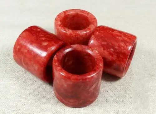 

Collected China Antique Beautiful Old Jade Hand Carved Thumb Rings Or Pendant 1pc