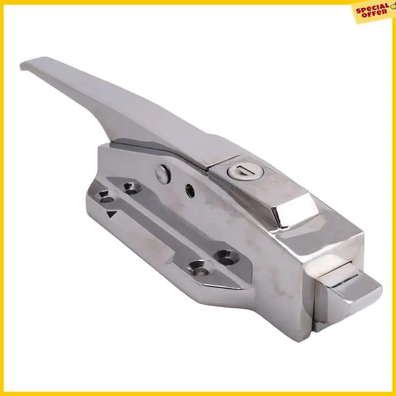 A25p caminhada na porta do freezer travas caminhada no refrigerador maçaneta da porta travas kit de freezer resistente com chave e haste de metal sólido du