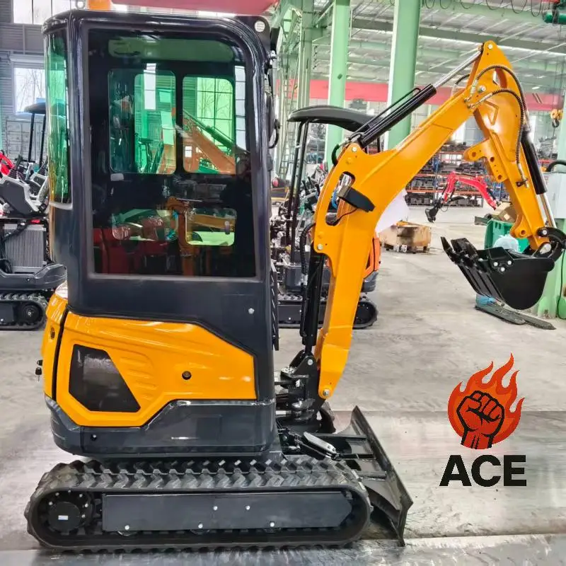 

Мини-экскаватор на 2 тонны с двигателем Kubota, мини-погрузчик для сада, 2-тонный мини-экскаватор с бесплатной доставкой