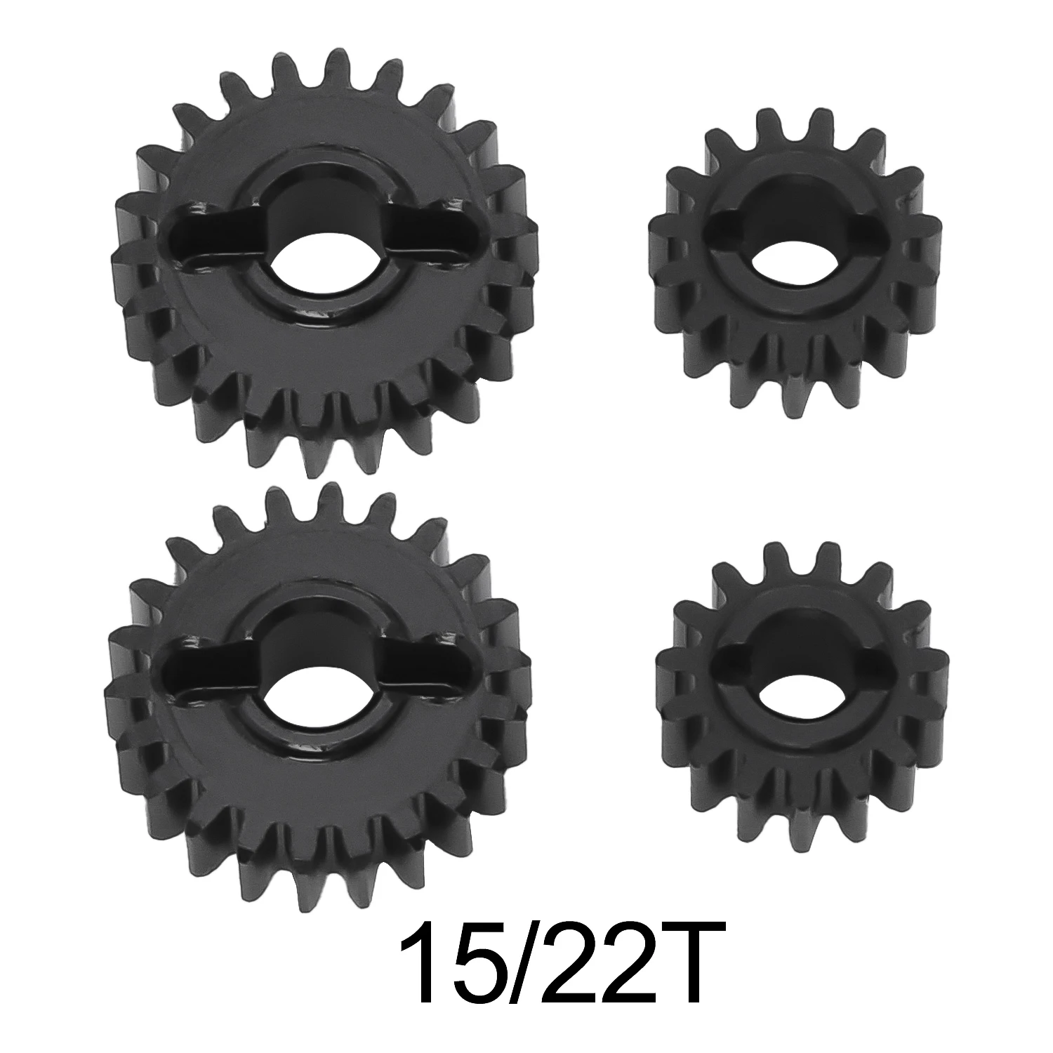 Zestaw stalowych kół zębatych 13T/24T 14T/23T 15T/22T Overdrive Underdrive Stock Gear do 1/18 RC Crawler Redcat Ascent-18 Upgrade Part