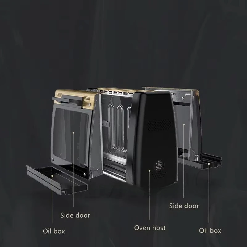 Household Automatic Rotating Barbecue Machine Mutton Skewers Barbecue Machine