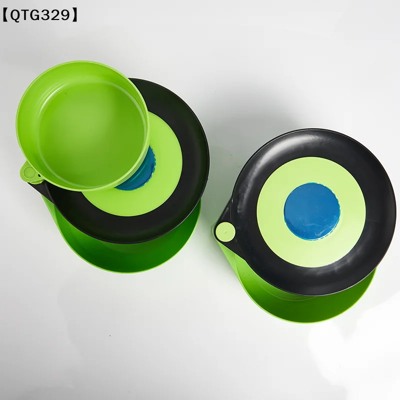 【QTG329】Factory outlet  sells well Fishing Hand Fishing Tray Tool Storage Box 3 Layers Pull Bait Tray Fishing Chair Tool Gift[T]