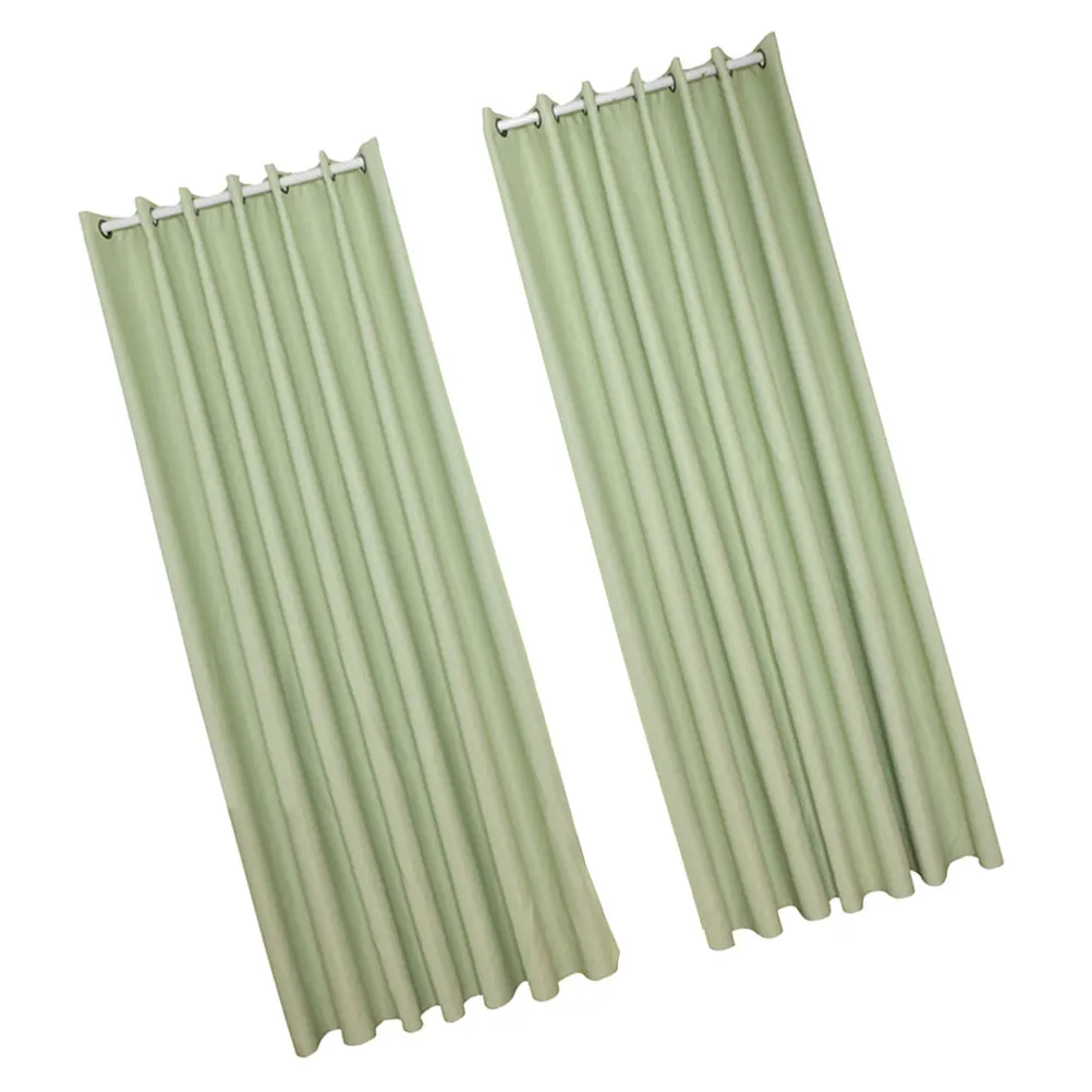2 шт. затемняющие шторы светло-зеленые 213x132 см для гостиной, спальни, окна, декоративная занавеска для дома, современная стильная панель