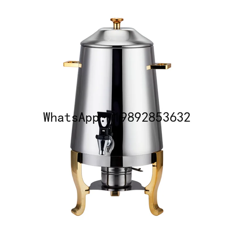 Bild 5: Hys Edelstahl-Kaffeewärmer, Buffet-Chafing-Dish – elektrisch beheizter Milch- und Kaffeewärmer, Saftspender