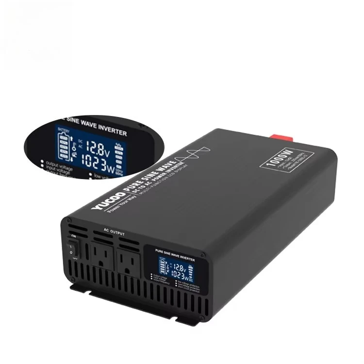 

DC12V 24V 48V 60V 72V to AC220V off Grid 1kw Pure Sine Wave Solar Inverter