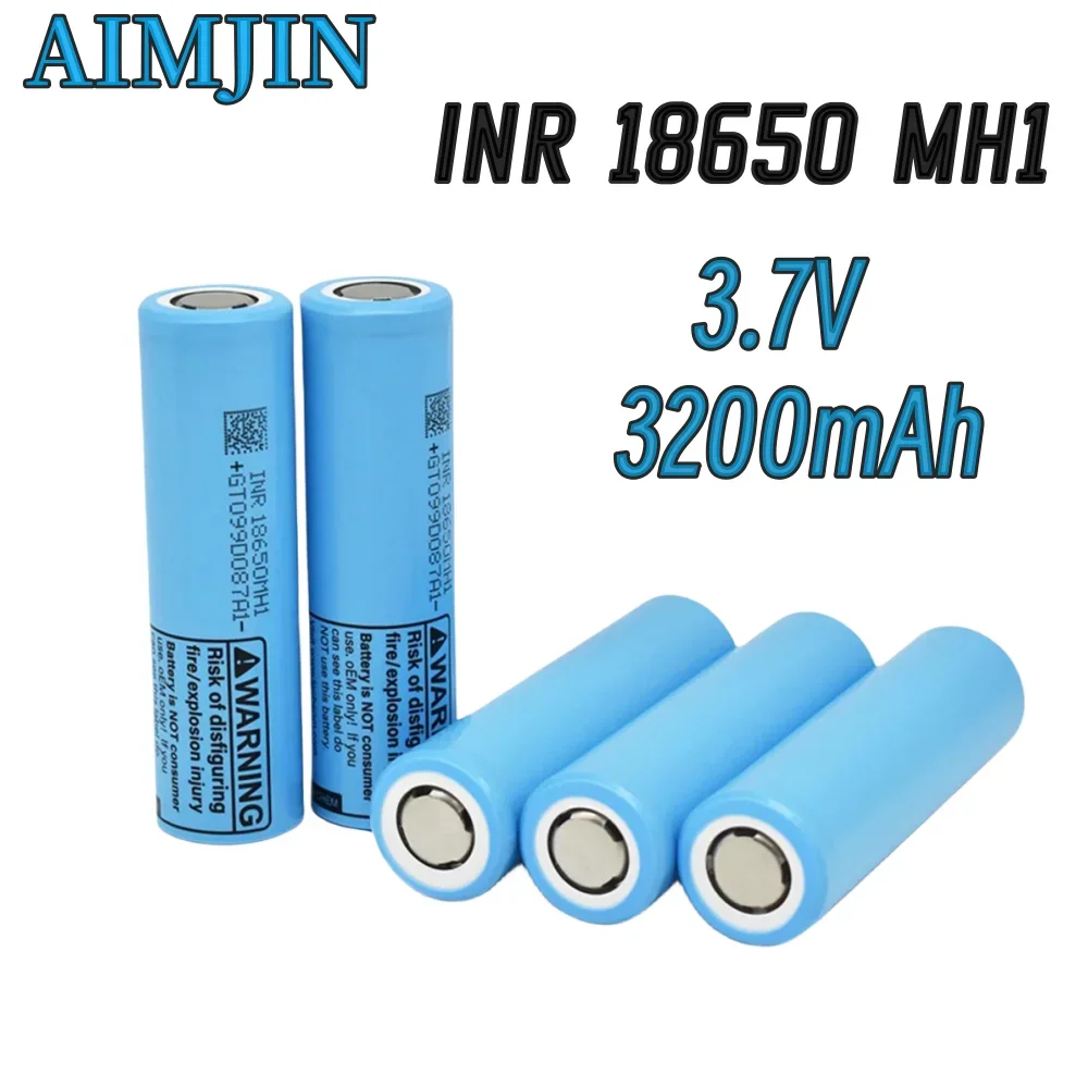 

3.7V 18650 MH1 3200mah Lithium Rechargeable Battery For Drone Power Tools Flashlight Power Tools 10A Discharge