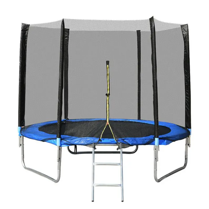 

Fitness Jumping Trampolines Popular Fun Child Frame Trampoline Protecting Net and Safety Indoor and Outdoor Trampoline for Kids