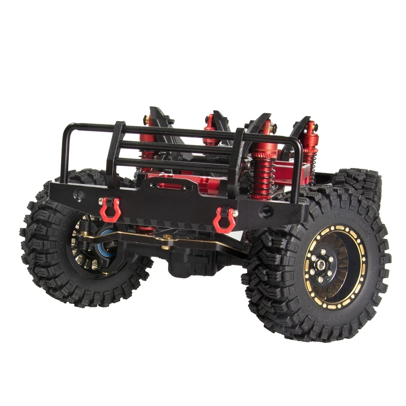 Metalen Bumper Met Trekhaak Voor Trx 4M Verdediger 1/18 Rc Crawler Auto Upgrade Onderdelen Accessoires