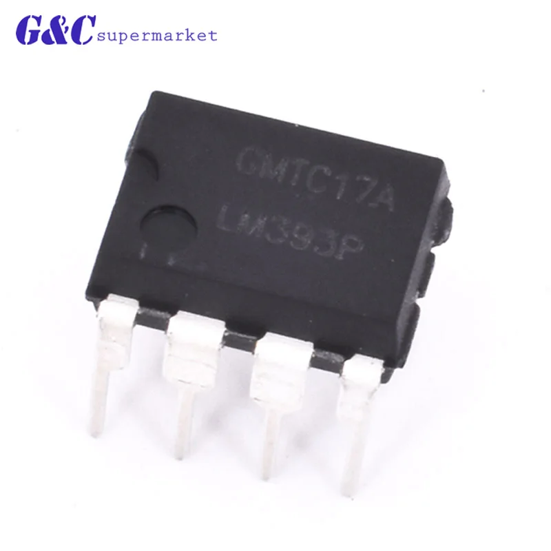 20pcs New LM393P LM393N LM393 DUAL DIFFERENTIAL COMPARATORS DIP-8