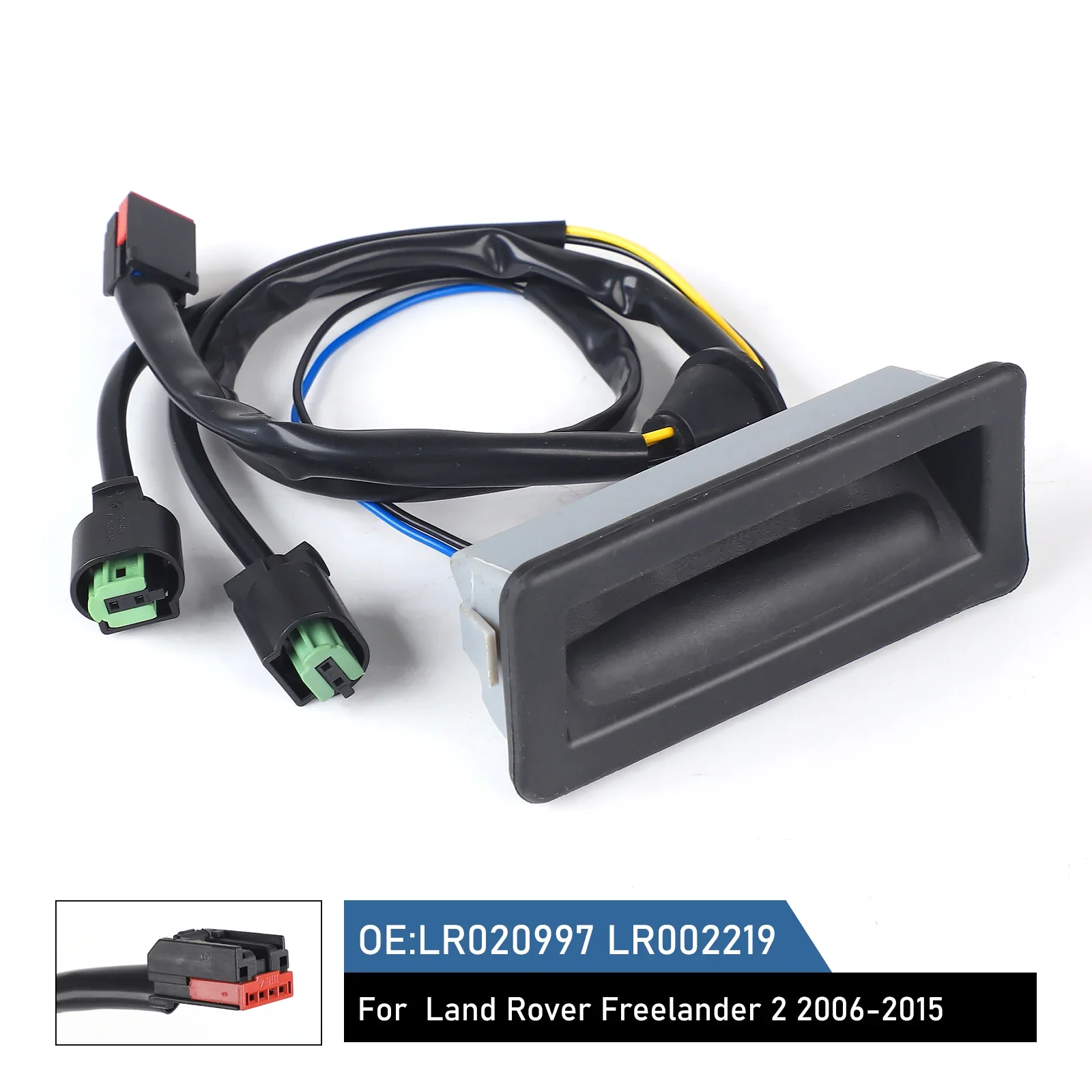 

LR020997/LR042648/LR002219 New Rear Boot Tailgate Release Handle - Switch Wiring Button for Land Rover Freelander 2 2008-2015