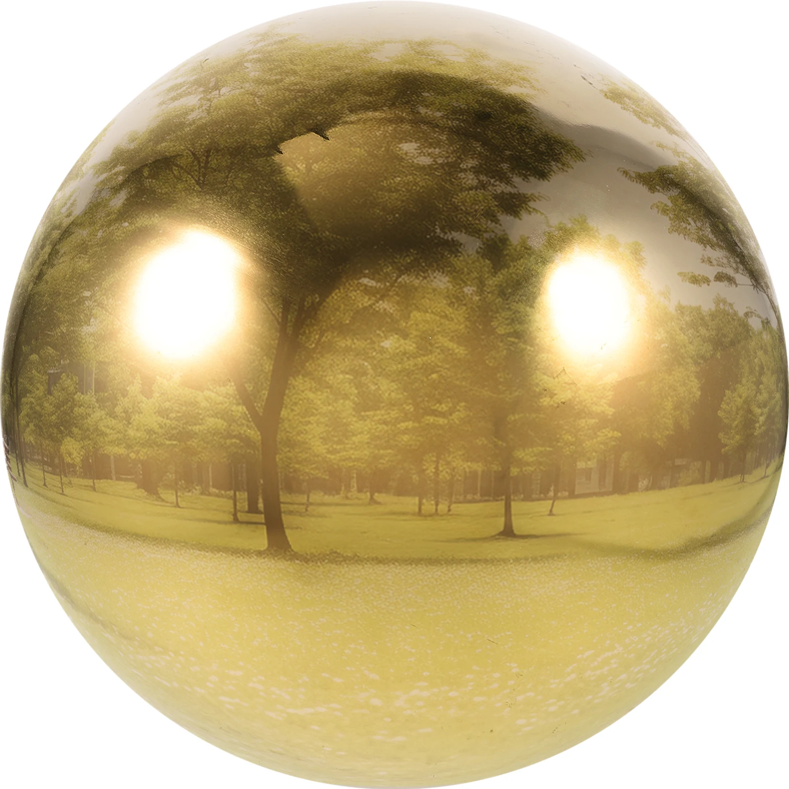

1pc Mirror Stainless Steel Gazing Ball Hollow Garden Reflective Sphere Lightweight Outdoor Decoration Lawn Yard Bedroom Kitchen