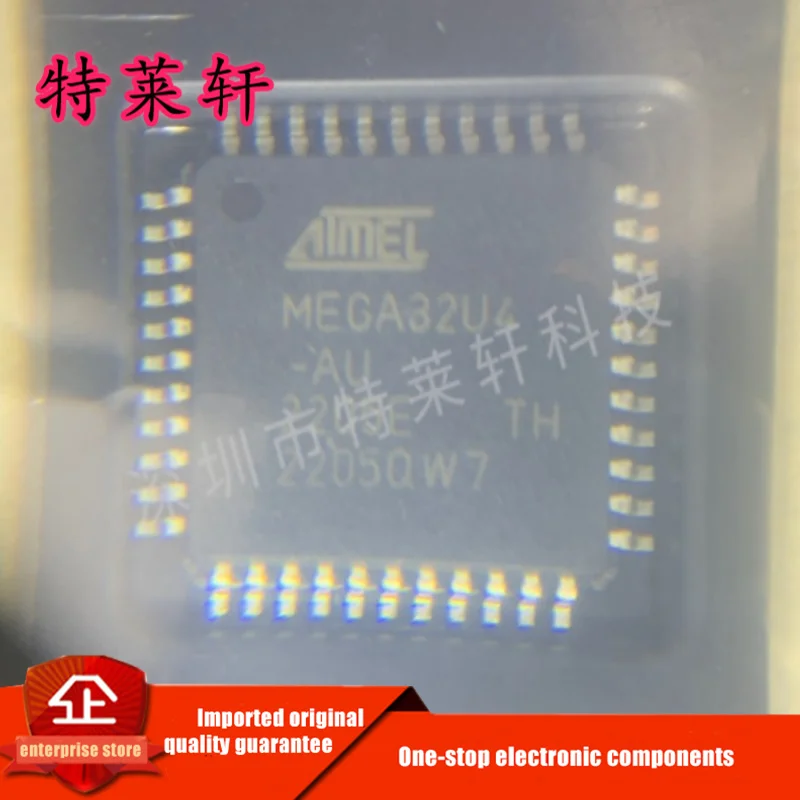 New Original ATMEGA32U4-AU ATMEGA32U4-AUR MEGA32U4-AU TQFP44 Microcontroller Chipset