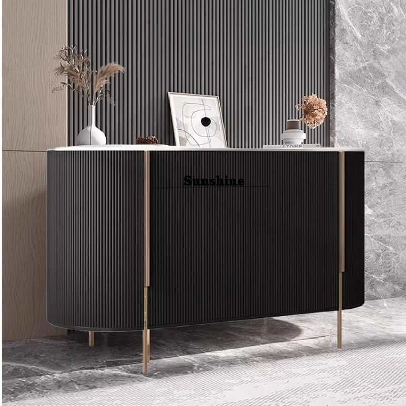 Italian minimalist shoe cabinet light luxury home entrance entrance cabinet modern minimalist living room shoe changing cabinet