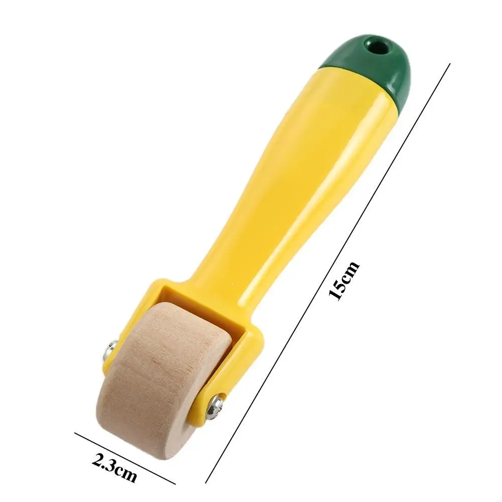 Mini for Quilting Sewing Handmade Tool Sewing Notion Wallpaper Roller Quilting Press Roll Wood Seam Roller Home Decoration