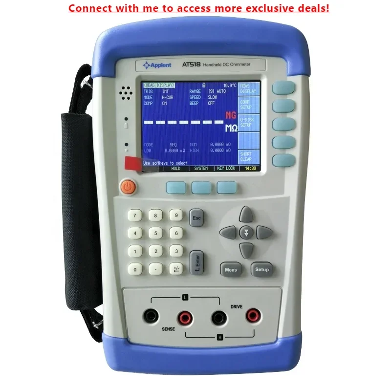 

Applent Anbai AT518 Milli Ohm Meter DC Low Resistance Meter