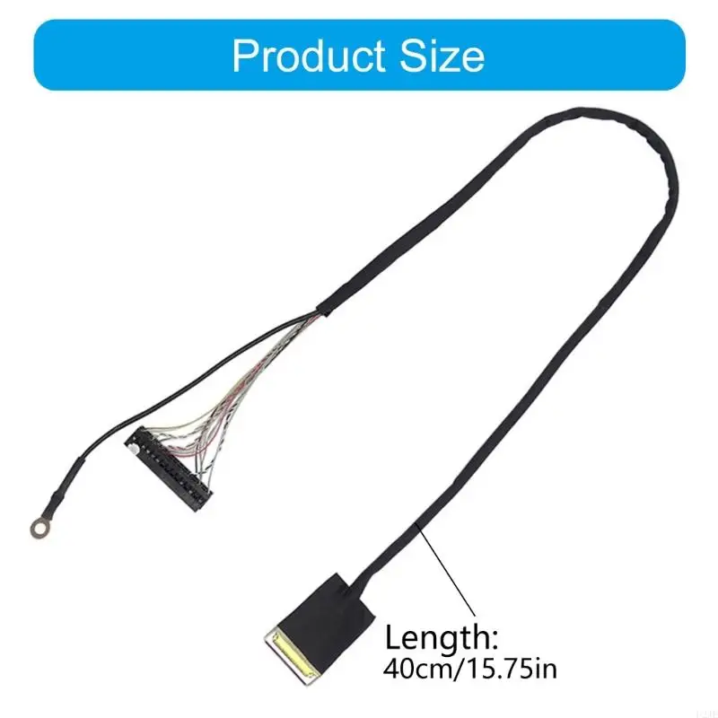 U2JE Flexible X86 EDP Display Cable LCD Screen Line Offers 40CM Lengths for Easy Installation in Tight Space