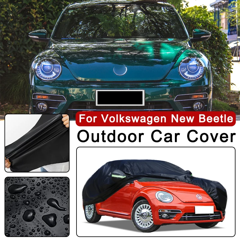 All-Season Car Cover for Volkswagen New Beetle - Outdoor Full Protection, Waterproof Dustproof  Sunproof Exterior Accessories