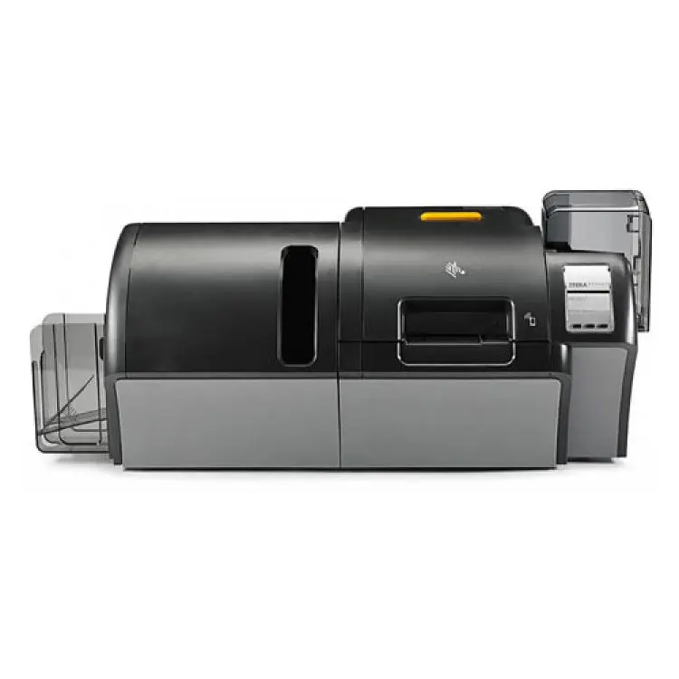 

Zebra Zxp Series 9 Retransfer Id Card Printer with Lamination Dual-sided Printing Full Color or Monochrome 190 Cph 300 Dpi 20 Kg