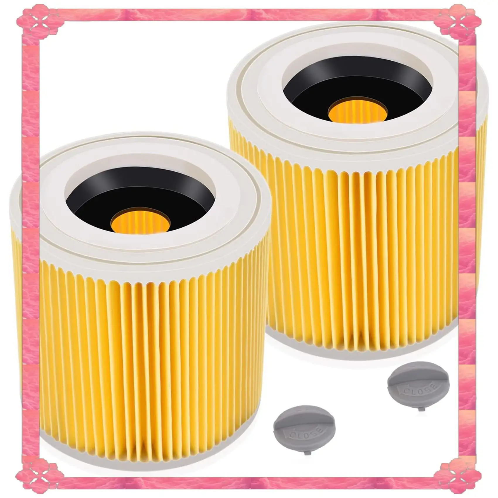 24 ساعة تسليم خرطوشة تصفية ل Karcher WD3 قسط WD2 WD3 WD3P WD3 MV2 MV3 تصفية استبدال تصفية ل Karcher فراغ