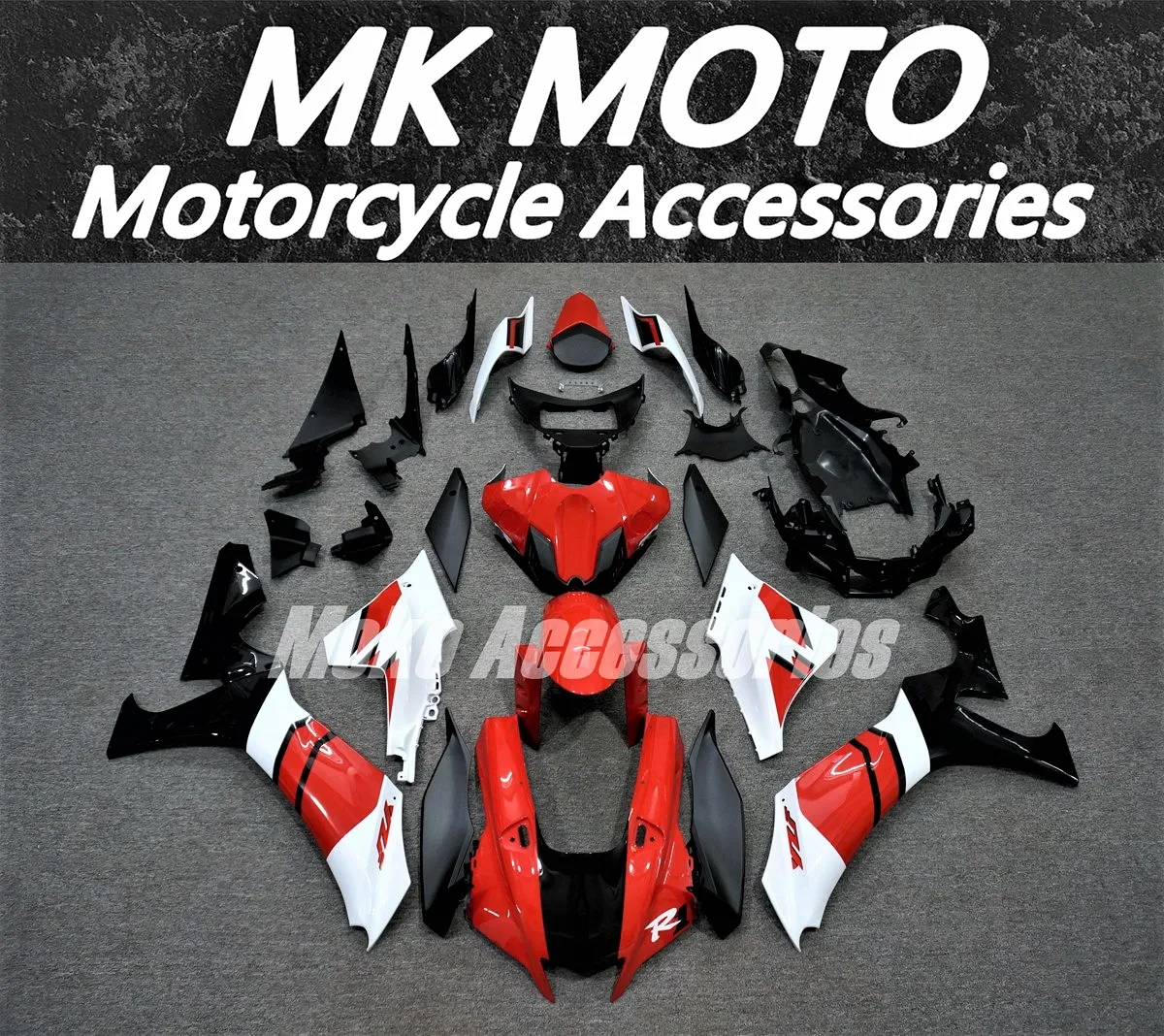 Moke moto Motorcycle Fairings Kit Fit For Yzf R1M R1 2020 2021 2022 2023 Bodywork Set High Quality Abs Injection Red White Black
