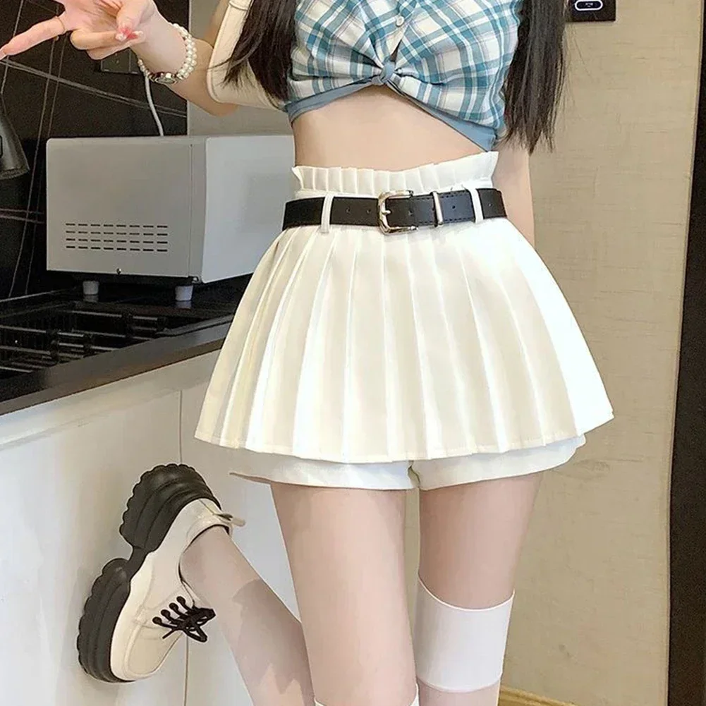 

Fashionable Pleated Skirts Daily Wear Casual Skirt Short Skirt Commuting Outfit Daily Wear Female New Condition