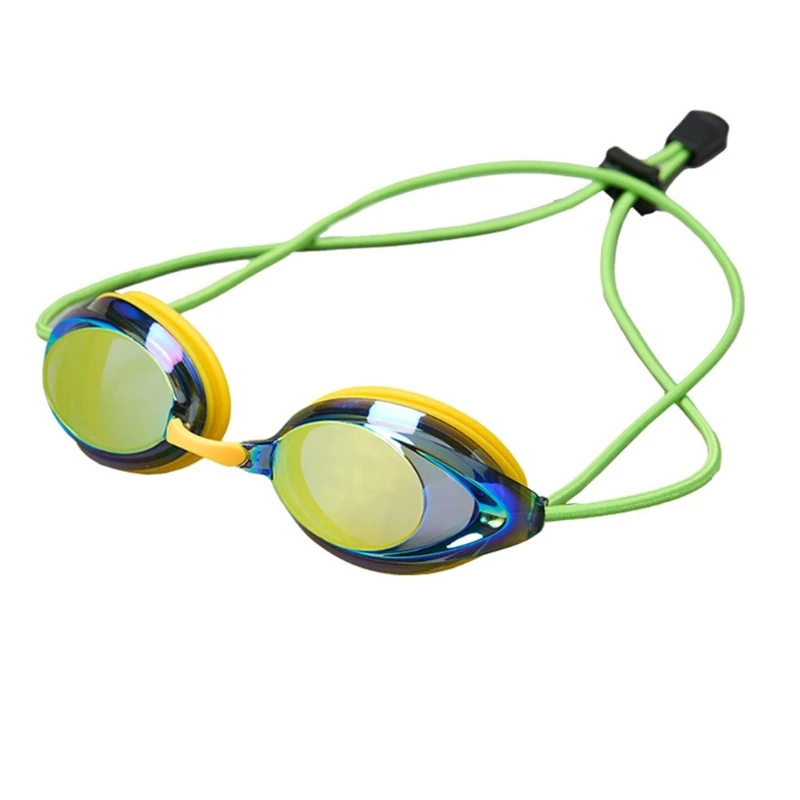   Racing Glasses Glared Resistant Swim Goggles With Soft Glasses Frame For Comfort