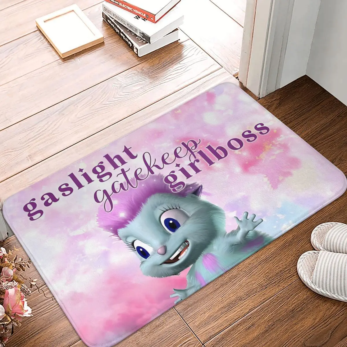 Icarly Bath Non-Slip Carpet Bibble Beliefs Happiness Bedroom Mat Welcome Doormat Floor Decoration Rug