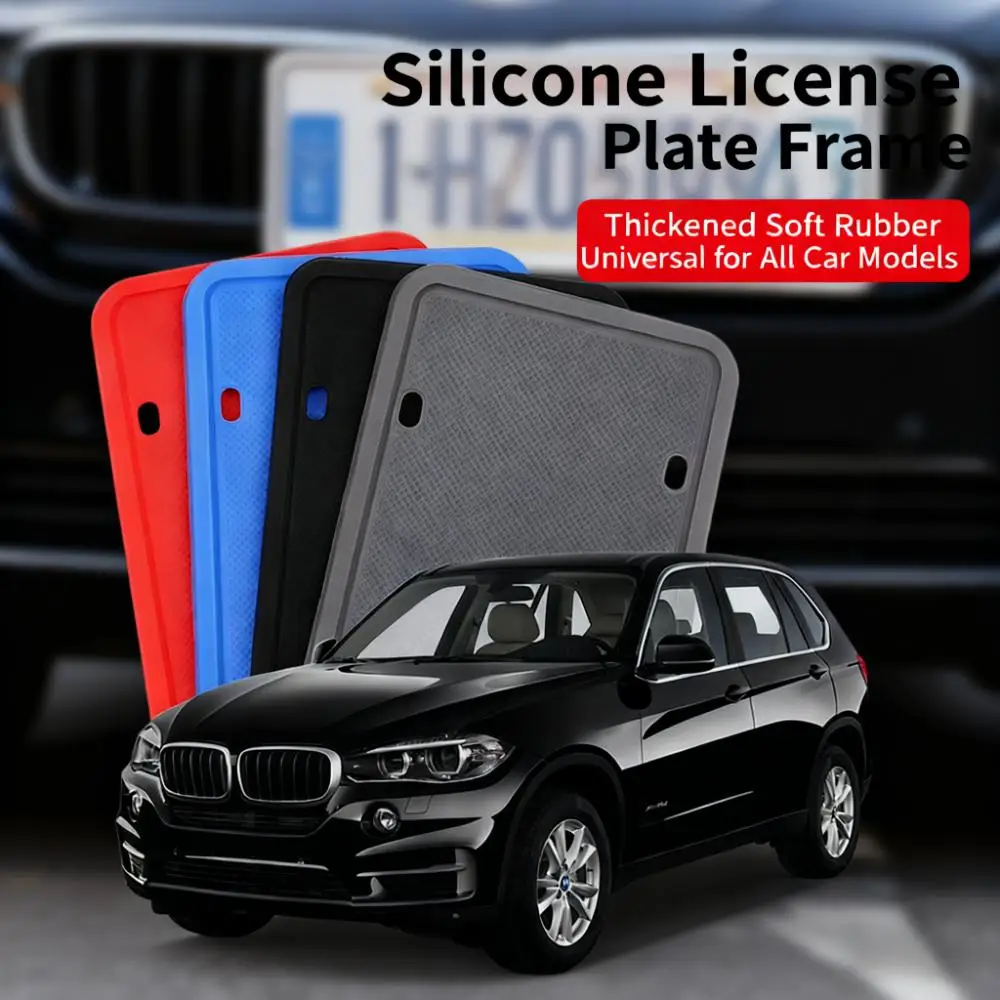 

Силиконовый держатель номерного знака, рамка номерного знака стандарта США, водонепроницаемая защита номерного знака канадского стандарта США