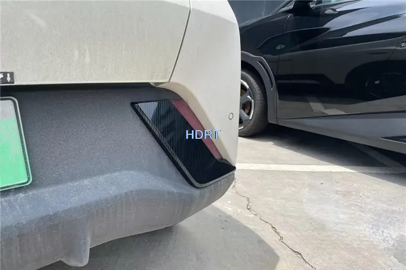 Car Styling Rear Reflector Fog Light Lamp Wind Knife Cover Decoration Accessories Exterior Sticker For BYD Seagull Atto 1 2023 +