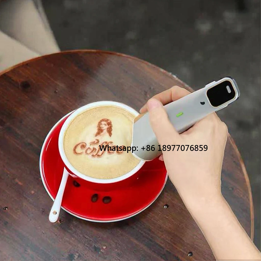 2026 Handheld DIY Edible Ink Food Printing Machine 3D Food Printer Pen For Coffee Latte Art Chocolate Bread Cake & Macaron-New &