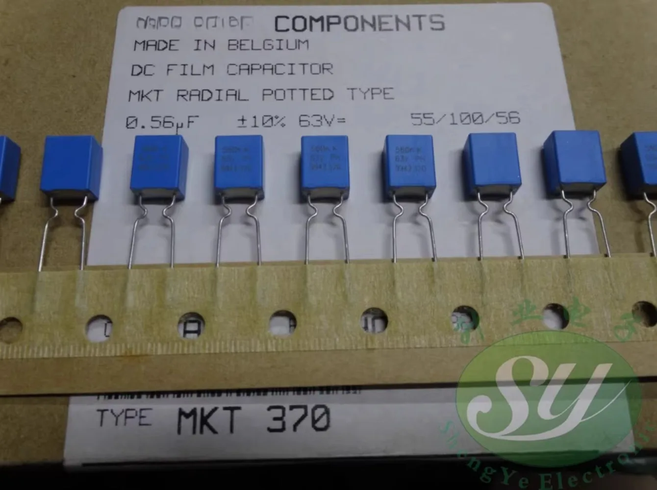 

20PCS MKT370 0.56uf/63v 560nf u56 564 New film capacitor 5MM